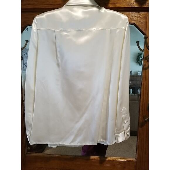 Marc Jacob Collection Vintage Runway Ivory Blouse Top Shirt Sz 8~ 2.13.2019 NWT - Picture 6 of 16